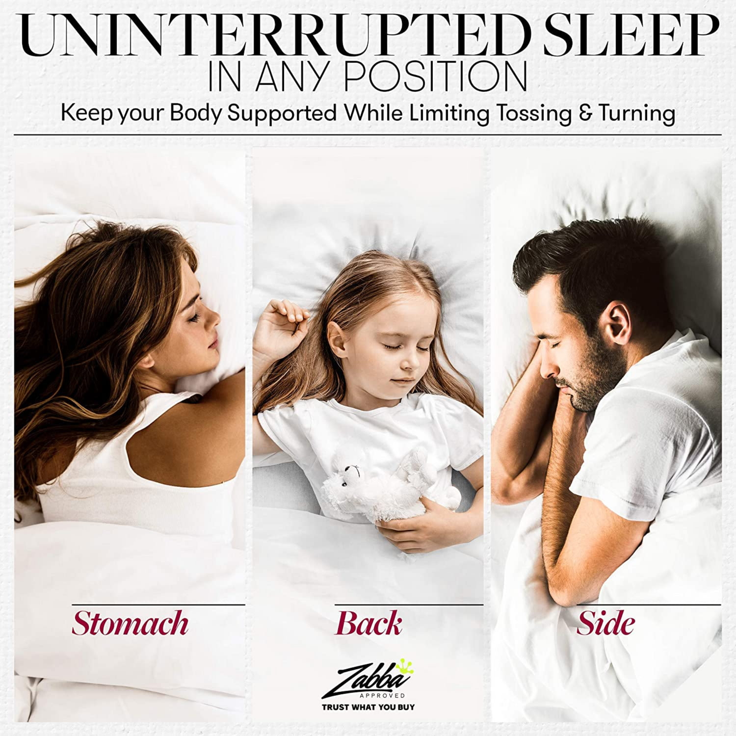 20" x 36" Luxury King Bed Pillow - American Comfort Luxury Linens