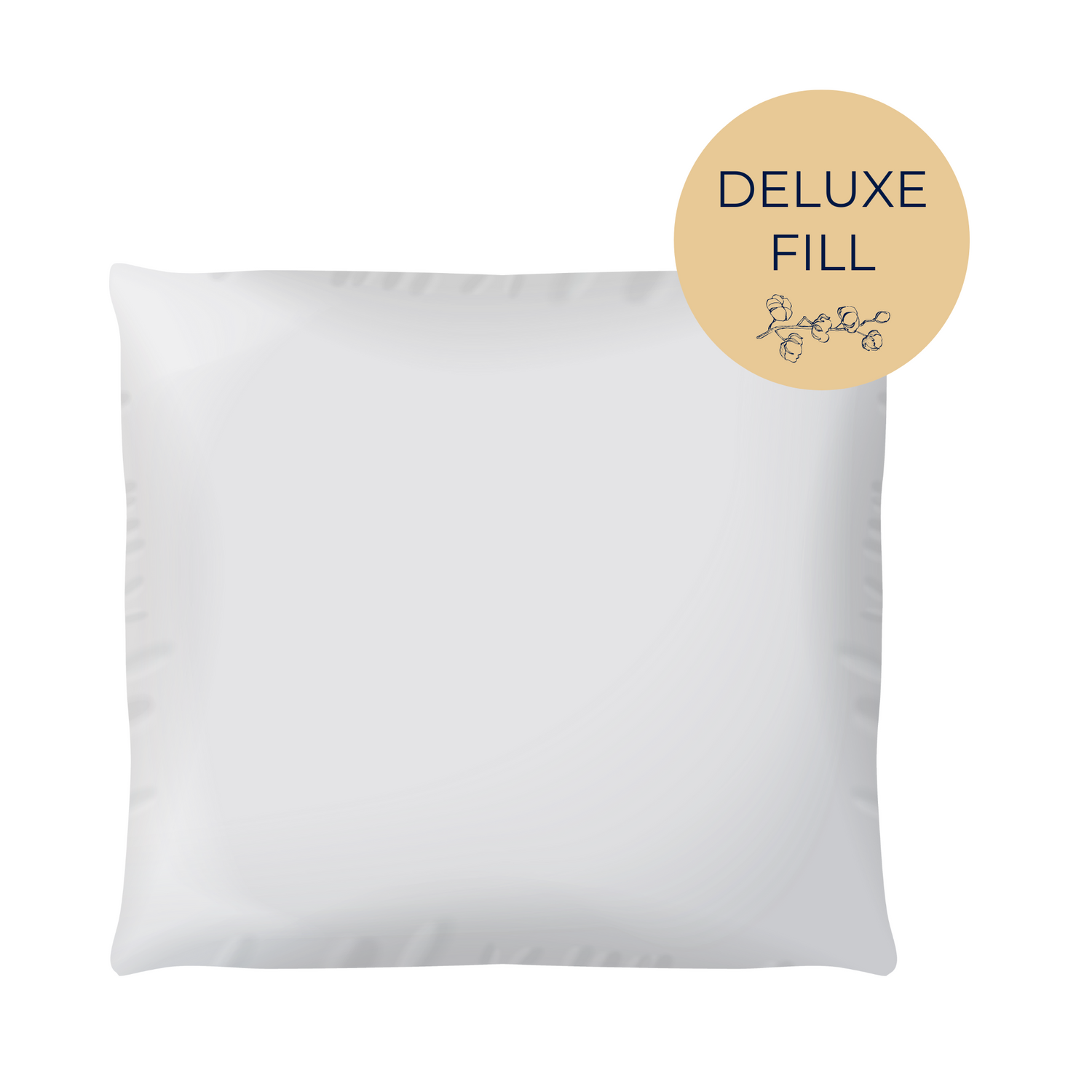 12" x 12" Decorative Throw Pillow - American Comfort Luxury Linens