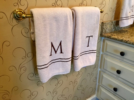 Elevate Your Guests' Experience with Personalized Touch: Branded Monogrammed Towels for Hotels & Airbnbs