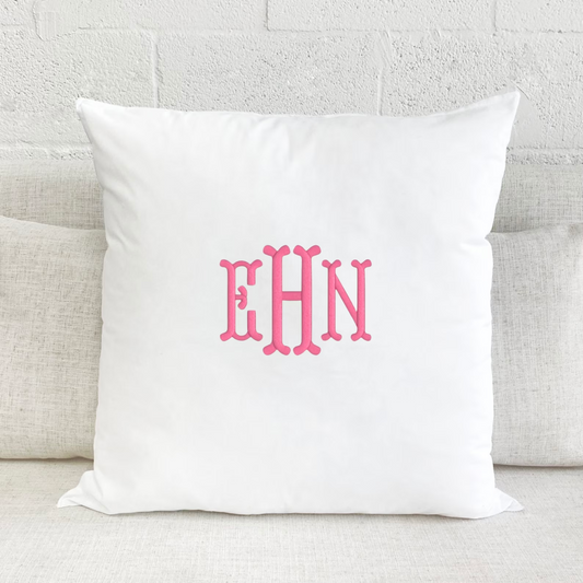 Custom Embroidered Pillow Covers - Personalized Bed and Throw Pillows