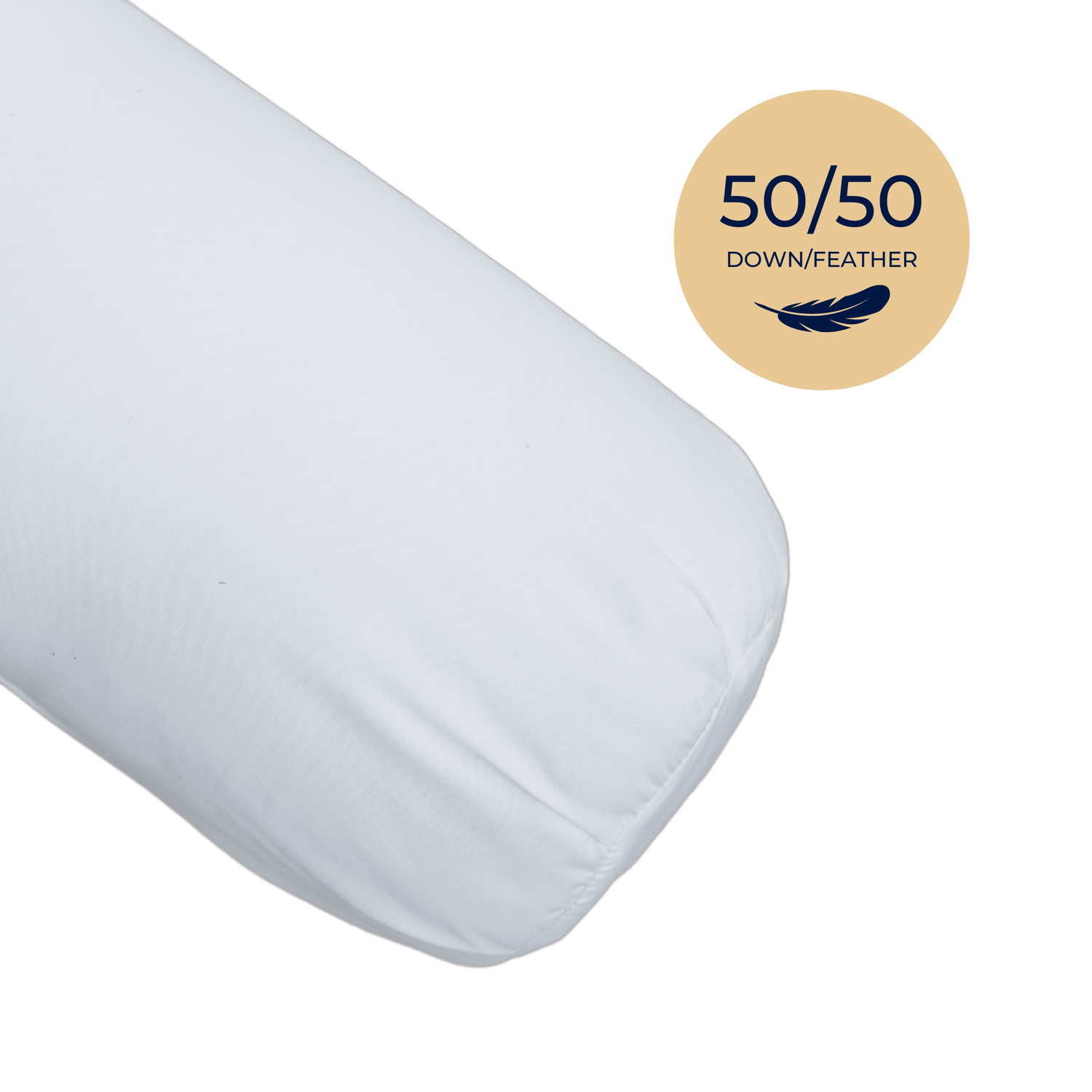 12" Decorative Bolster Pillow - American Comfort Luxury Linens