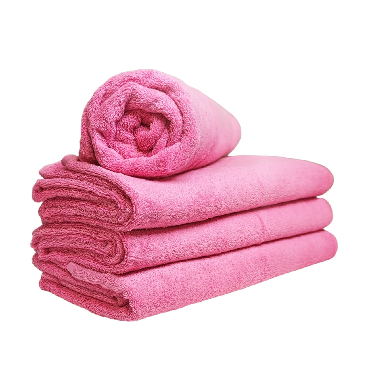 American Comfort Luxury Pink Miami Vice Cabana Towels - 31.5" x 67" (22 lbs / dozen) - American Comfort