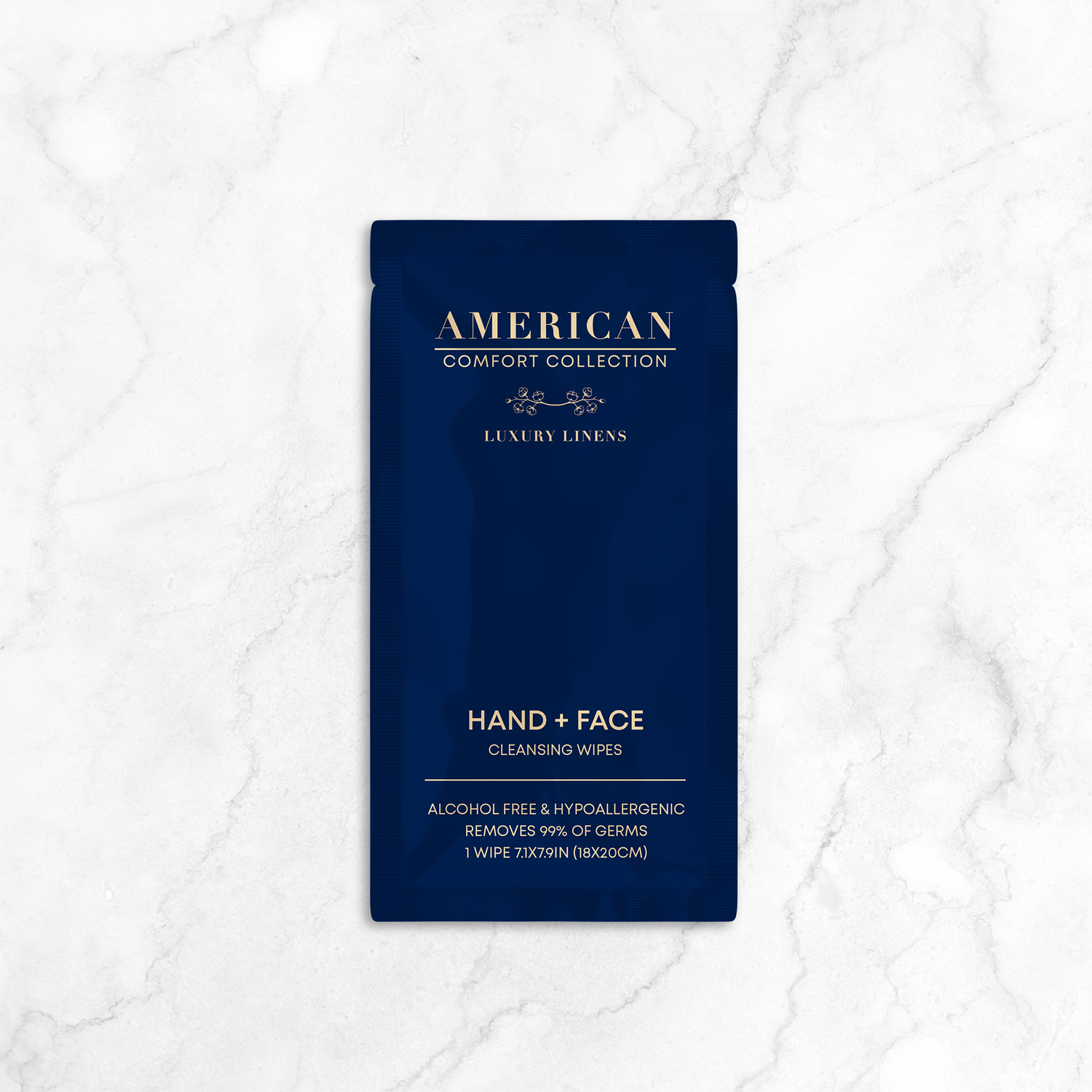 American Comfort Luxury Hand + Face Cleansing Wipes (Pack of 25) - American Comfort